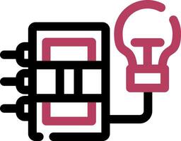 Circuit Creative Icon Design vector