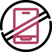 No Touch Technology Creative Icon Design vector