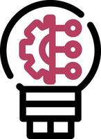 Invention Creative Icon Design vector