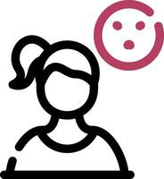 Amused Creative Icon Design vector