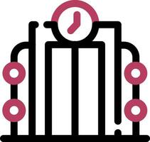 Time Machine Creative Icon Design vector