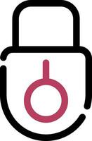 Lock Creative Icon Design vector