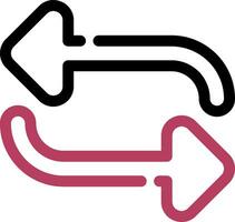 Arrows Repeat Creative Icon Design vector