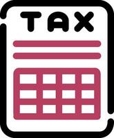 Tax Benefits Creative Icon Design vector