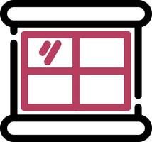 diseño de icono creativo de ventana vector