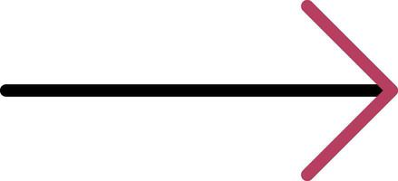 Right Arrow Creative Icon Design vector