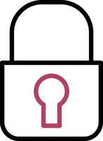 Lock Creative Icon Design vector