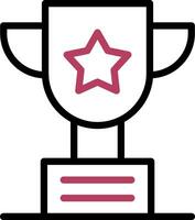 Trophy Creative Icon Design vector