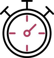 Stopwatch Creative Icon Design vector