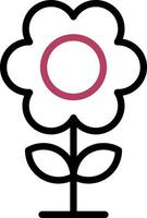 Flower Creative Icon Design vector