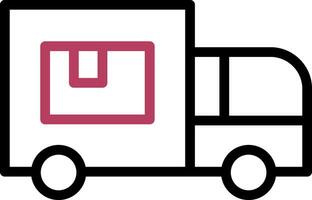 Truckload Creative Icon Design vector