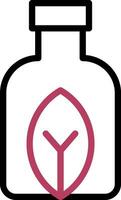 Biodegradable Creative Icon Design vector