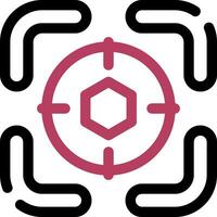 Basic Target Creative Icon Design vector