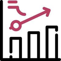 Clustered Bar Creative Icon Design vector