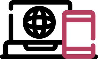 Multi Platform Creative Icon Design vector