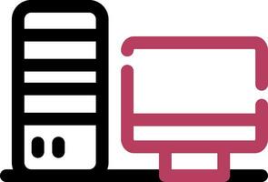 Computer Creative Icon Design vector