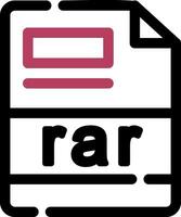 rar Creative Icon Design vector