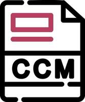 CCM Creative Icon Design vector