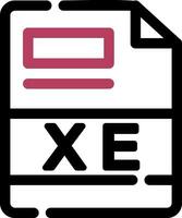 XE Creative Icon Design vector