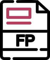 FDB Creative Icon Design vector