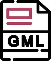 GML Creative Icon Design vector