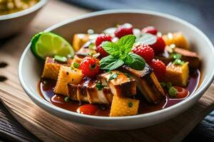 the best tofu recipes for vegetarians and vegans. AI-Generated photo