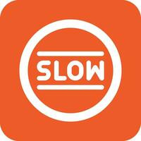 Slow Vector Icon Design Illustration