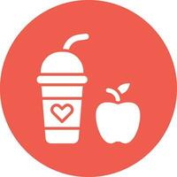 Milkshake Vector Icon Design Illustration