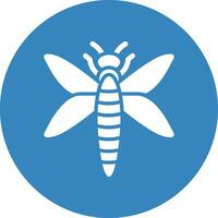 Dragonfly Vector Icon Design Illustration