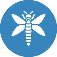 Dragonfly Vector Icon Design Illustration