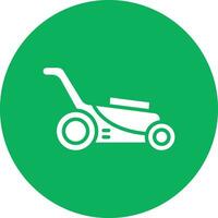 Lawn mower Vector Icon Design Illustration