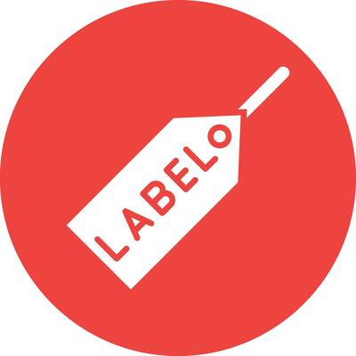 Label Vector Icon Design Illustration