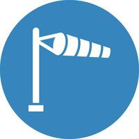 Windsock Vector Icon Design Illustration