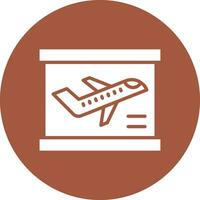 Departures Vector Icon Design Illustration