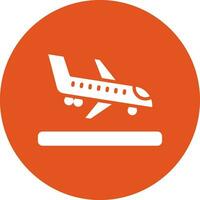 Landing Vector Icon Design Illustration