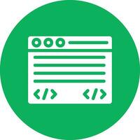 Command line Vector Icon Design Illustration