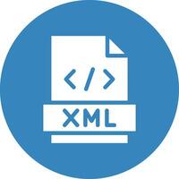 Xml Vector Icon Design Illustration