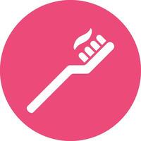 Toothbrush Vector Icon Design Illustration