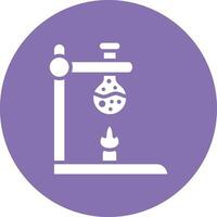 Bunsen burner Vector Icon Design Illustration