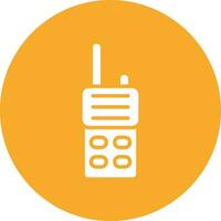Walkie talkie Vector Icon Design Illustration