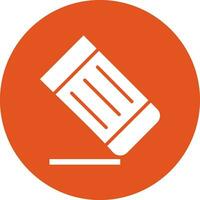 Eraser tool Vector Icon Design Illustration