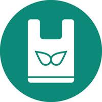 Plastic bag Vector Icon Design Illustration