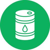 Oil barrel Vector Icon Design Illustration