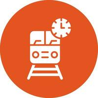Train time Vector Icon Design Illustration
