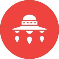 Ufo Vector Icon Design Illustration