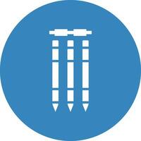 Wickets Vector Icon Design Illustration