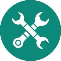 Wrench Vector Icon Design Illustration