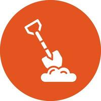 Shovel Vector Icon Design Illustration