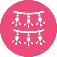 Garland Vector Icon Design Illustration