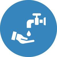 Wudhu Vector Icon Design Illustration